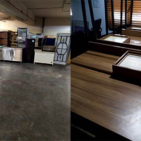 Furniture kantor bekas